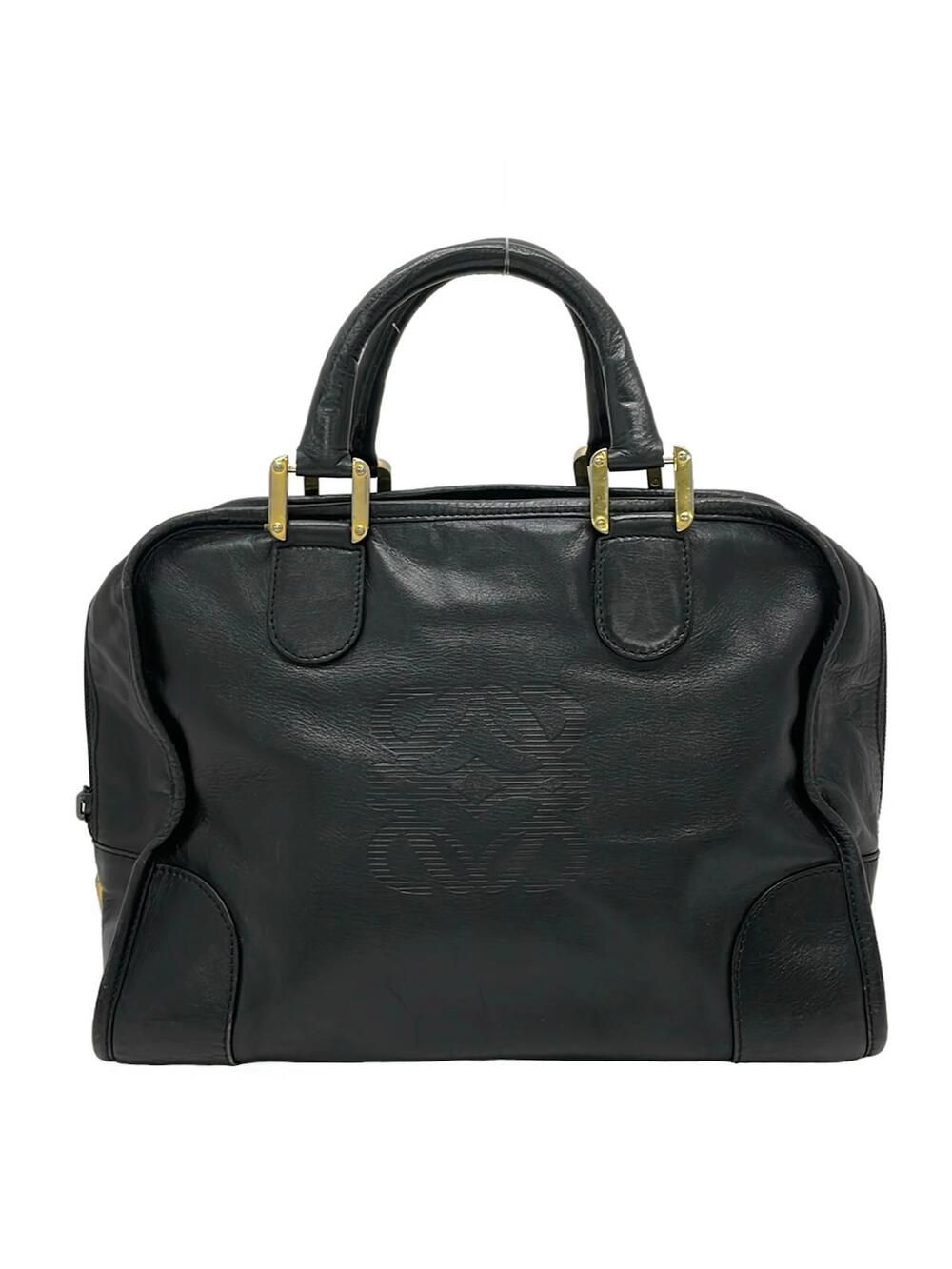 Loewe Amazona Black Leather Handbag #304923L56B